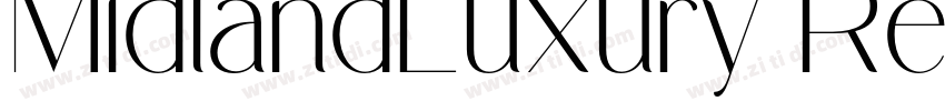 MidlandLuxury Regula字体转换 MidlandLuxury Regula字体转换